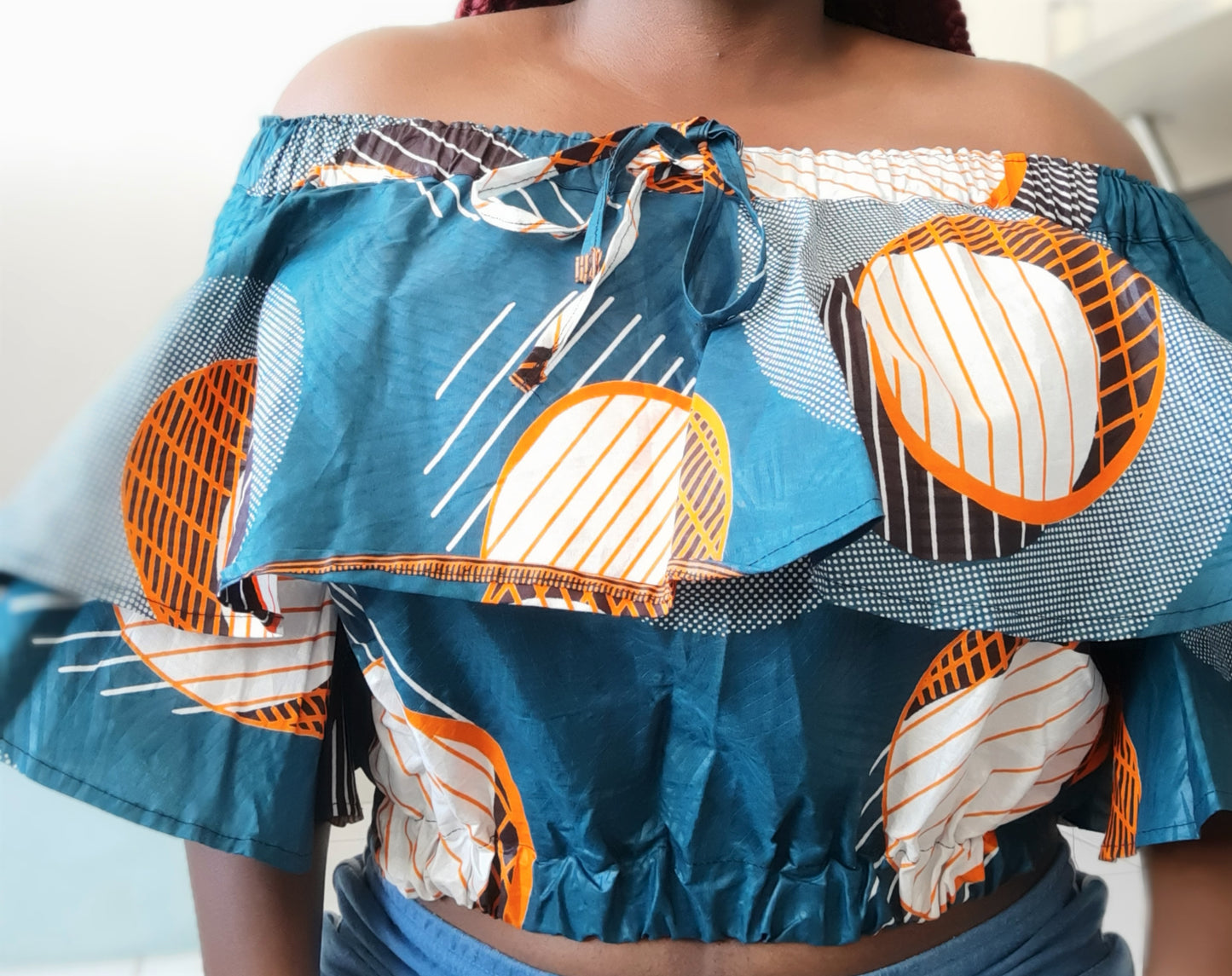 Cycy - croptop tissu vera