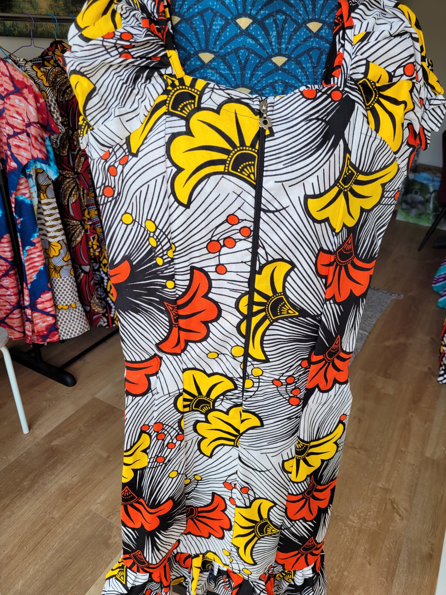 Robe mini fleur du mariage