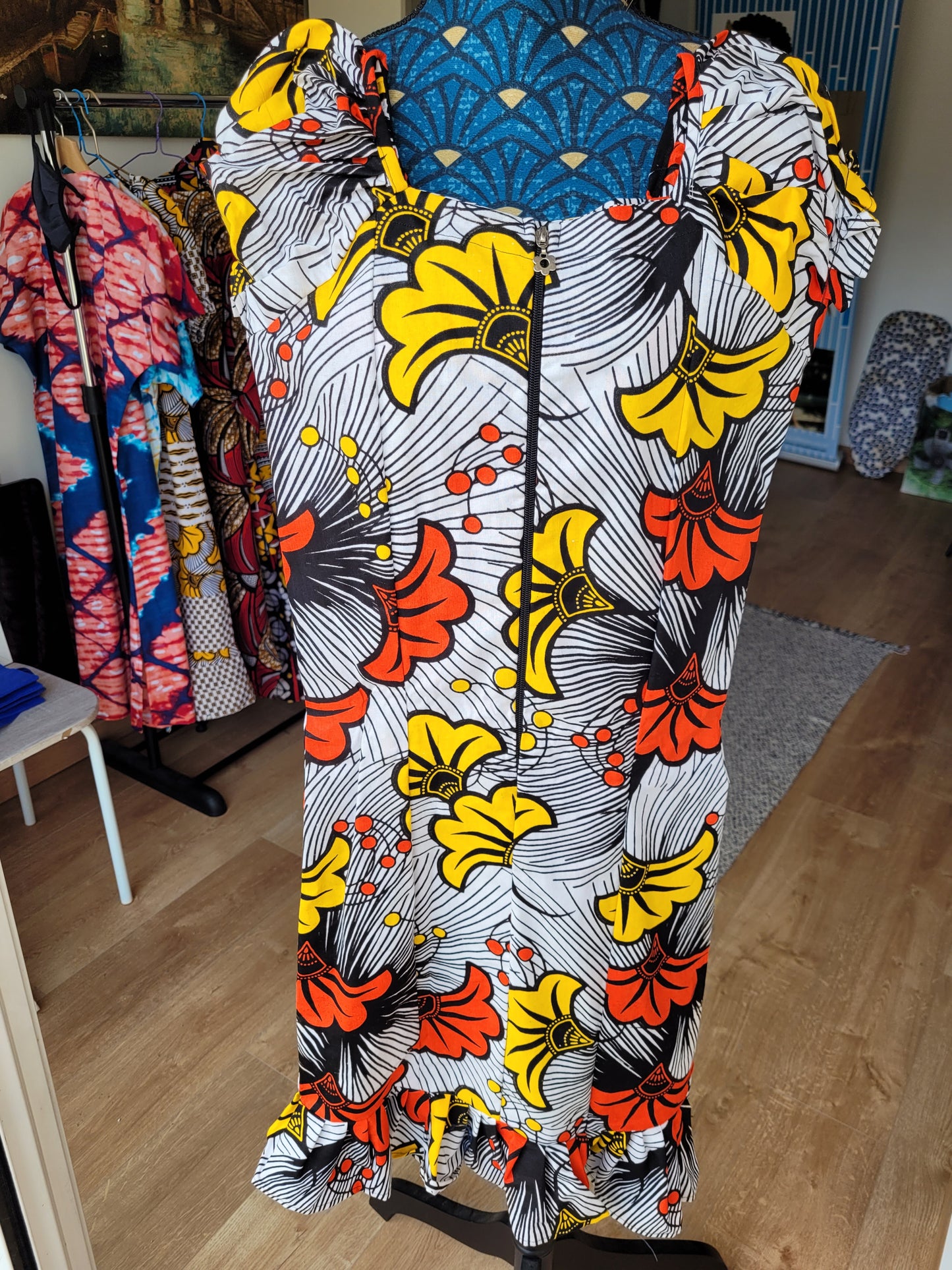 Robe mini fleur du mariage