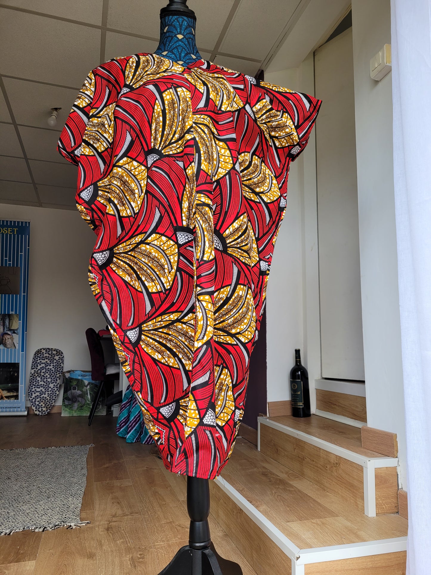 Kaftan rouge