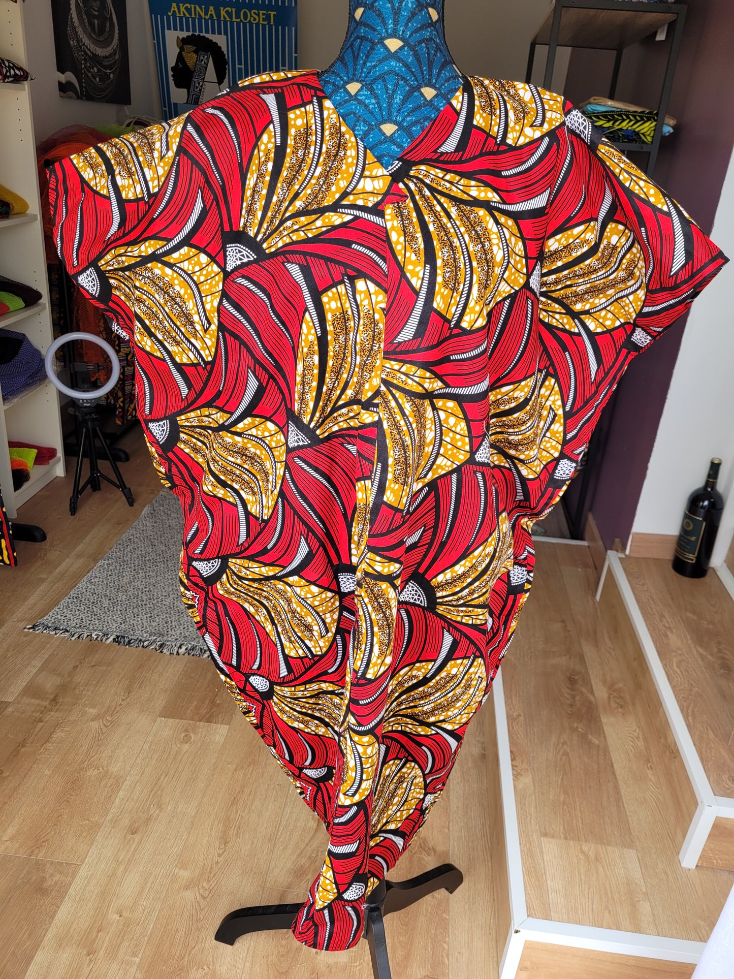 Kaftan rouge