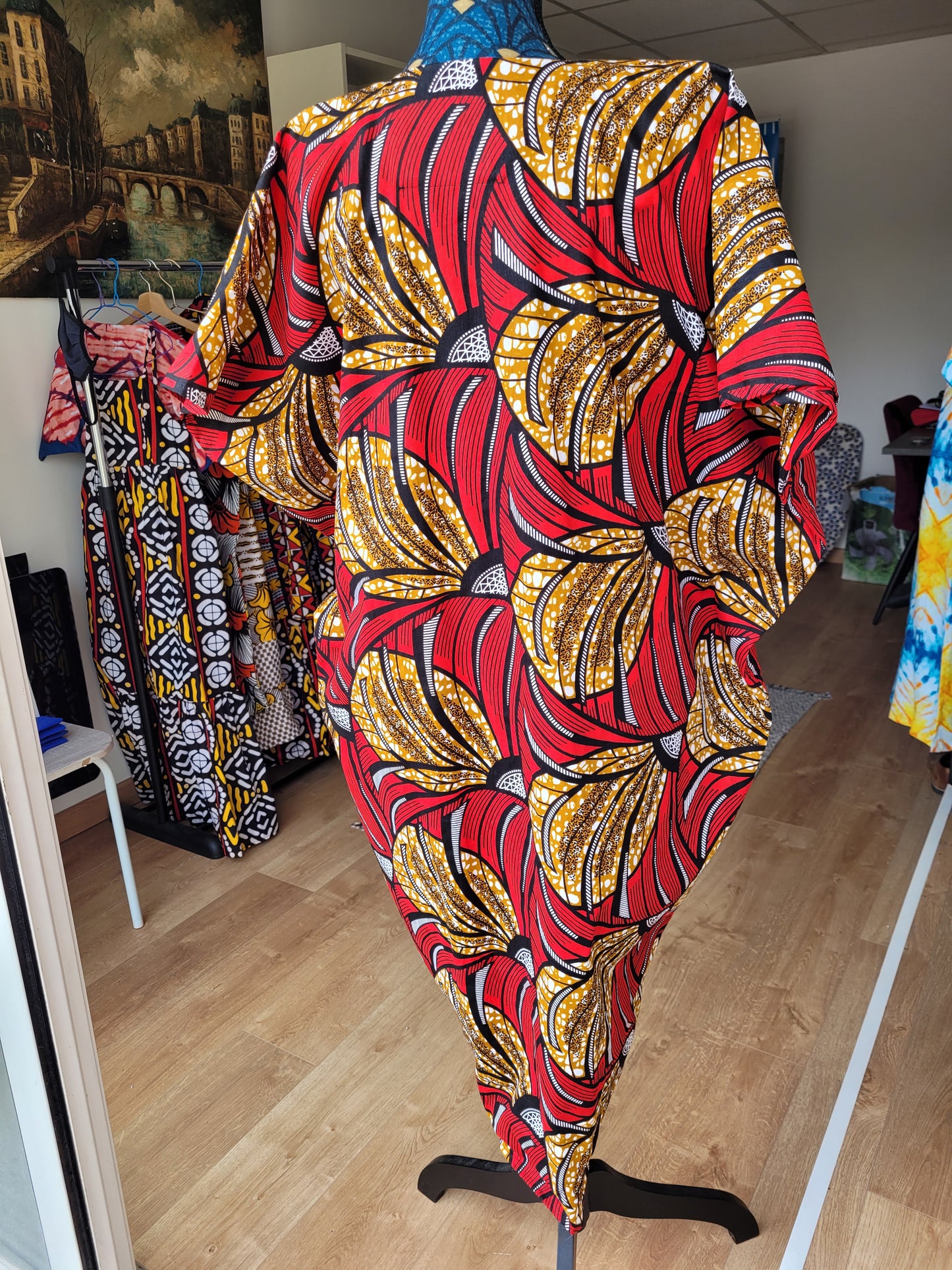 Kaftan rouge