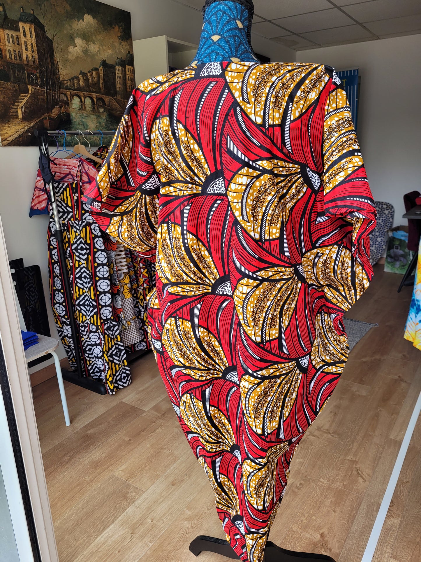 Kaftan rouge