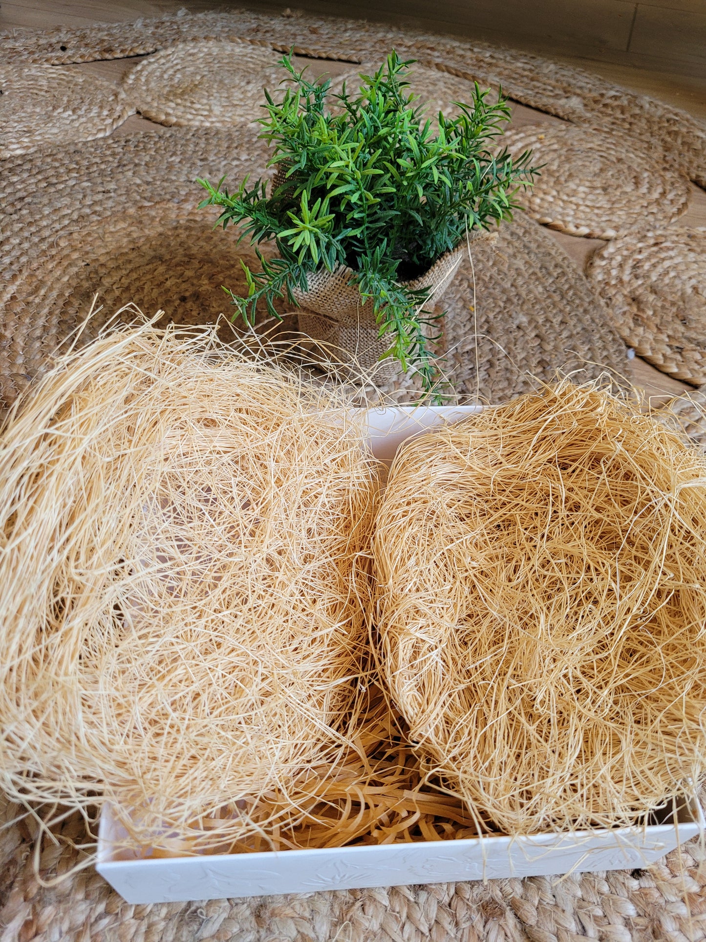 lot de 2 éponges en fibre végétale naturelle et écologique